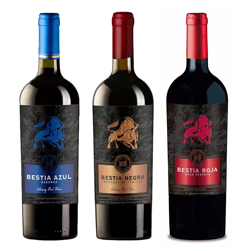 Pack 3 Bestias Cabernet Sauvignon