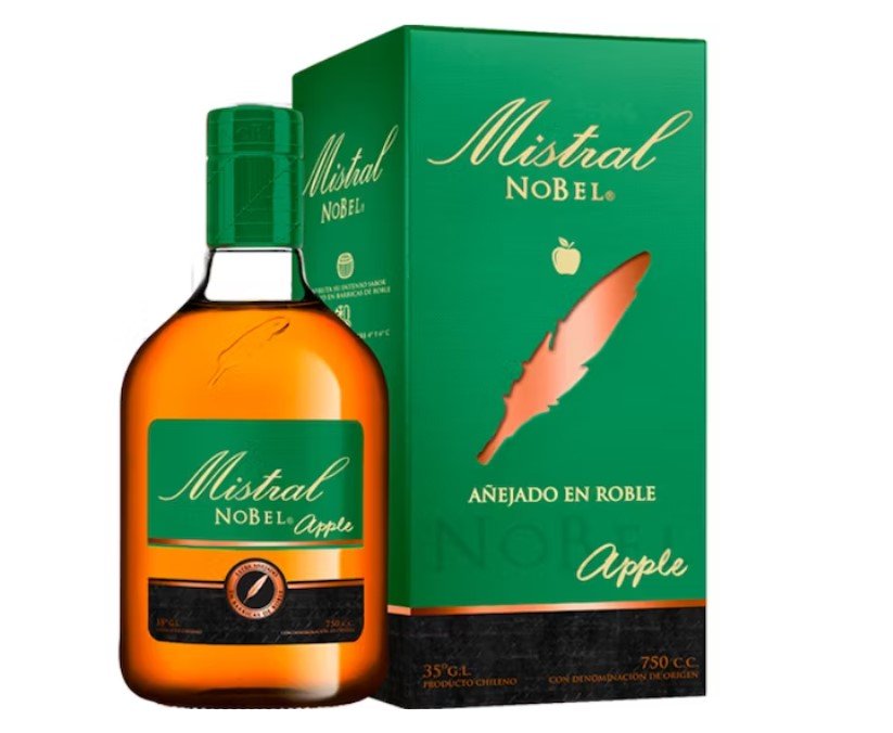 PISCO MISTRAL NOBEL APPLE 35° 750CC