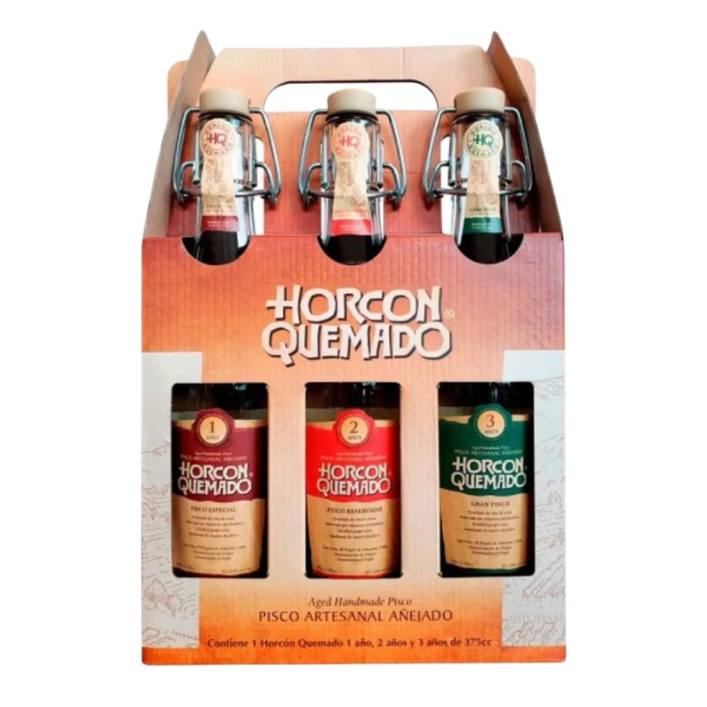 Pisco Horcon Quemado Mix 3 Variedades