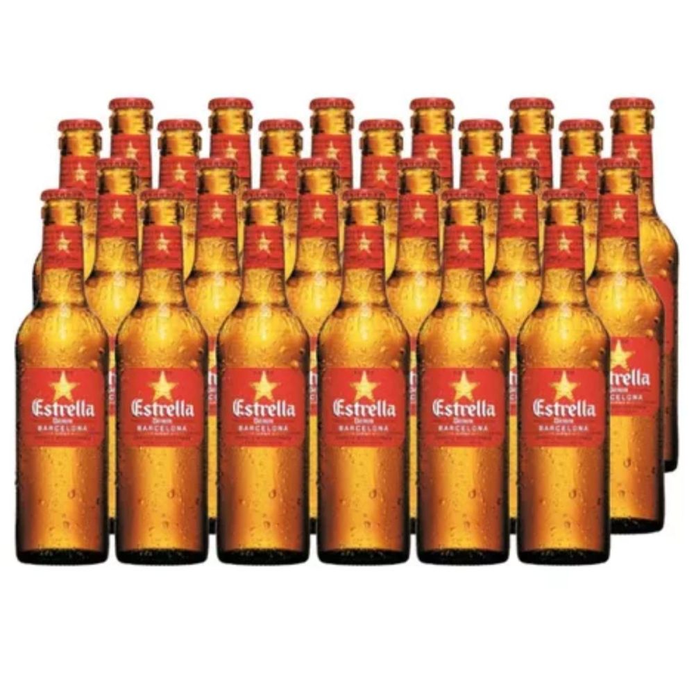 Cerveza Estrella Damm Barcelona Bot. 24 X 330ml