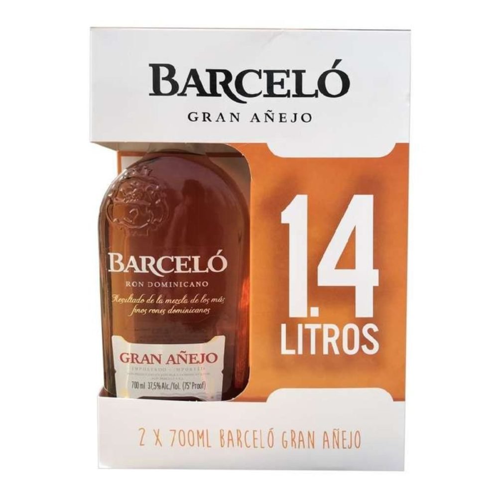 Pack Barcelo Gran Añejo 1.4 (2x700 Ml)