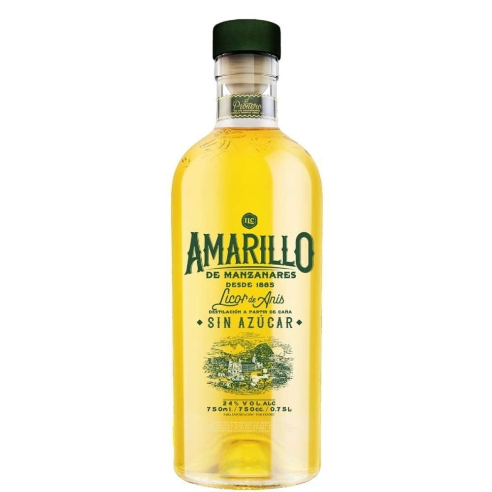 Licor de Anis Amarillo de Manzanares Sin Azúcar 750cc
